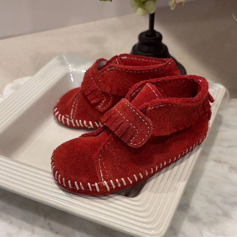 Minnetonka Kids‎ Moccasins~Sz 3
